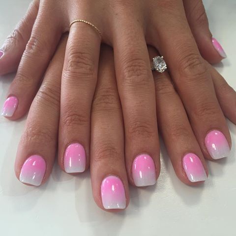Difference between French manicure and pink & white nails | Nail salon 62704